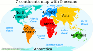 7 continents