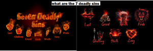 7 deadly sins