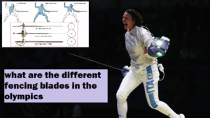 fencing blades in the olympics